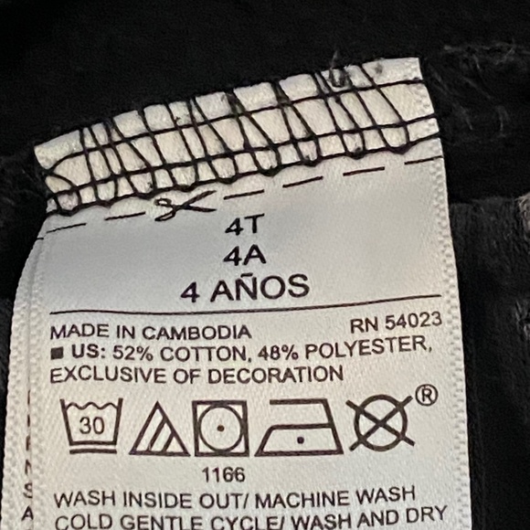 Old Navy Kids Black with Gray Dinosaurs Joggers Sweatpants - Picture 7 of 9